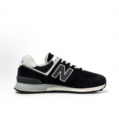 New Balance 574 Black White Grey