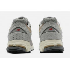 New Balance 2002R Rain Cloud Sneakers 'Grey Yellow'