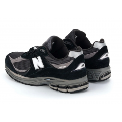 New Balance 2002R Black Dark Grey